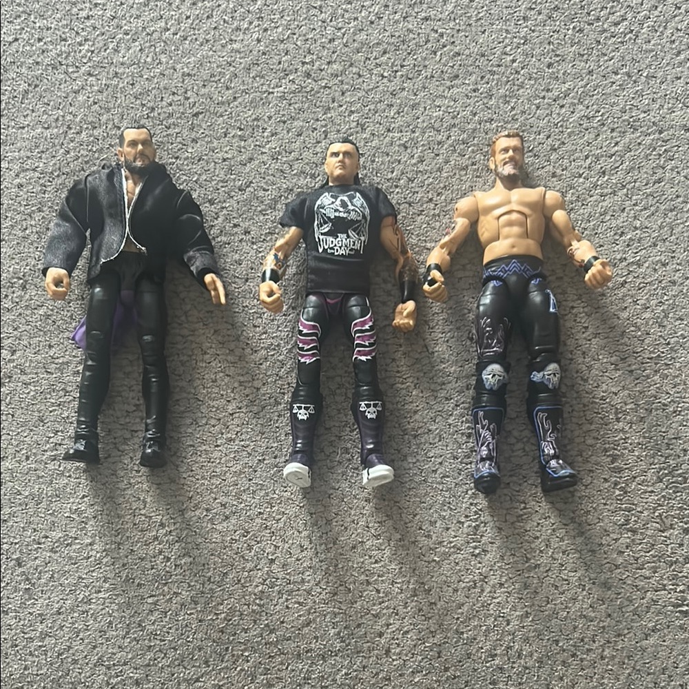 Wrestling Action Figures Set - judgment day